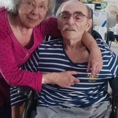 Urgence, menacés d'expulsion, Denise et Arnd  très âgés, malades, handicapés