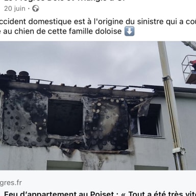 Aide après l’incendie qui a ravagé notre logement.