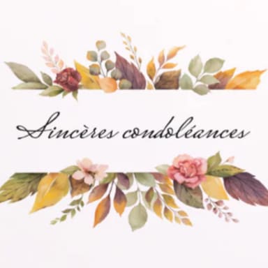 Nos condoléances à Frédérique