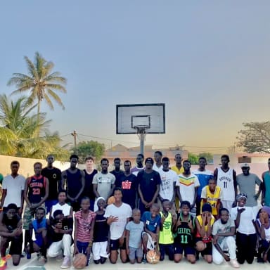 Soutenir le club de Basket de l'île Nord de Saint-Louis, Sénégal