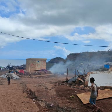 Aide aux sinistrés de Mayotte