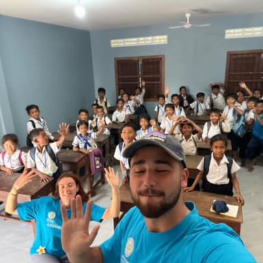 Ouverture d’une nouvelle classe au Cambodge 🇰🇭👨🏫❤️