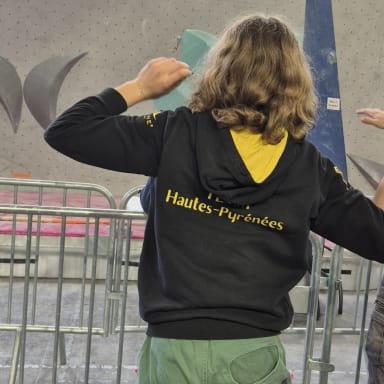 Championnat de France escalade jeunes des Hautes-Pyrénées