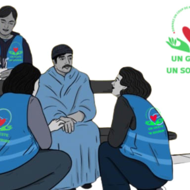 Maraude pour les personnes dans le besoin