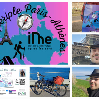Mon périple Paris Athènes