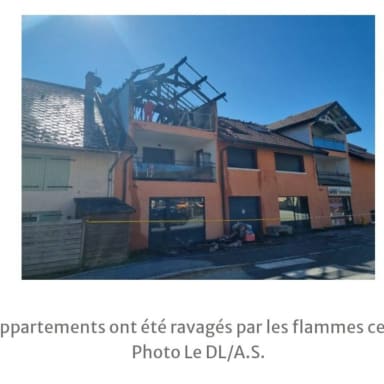 En soutien à Agathe et Yohan pour l'incendie de leurs appartements