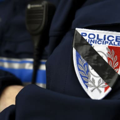 Pour la famille de Franck, collègue policier municipal .