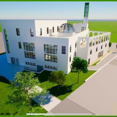 Construction de la Mosquée de Bonneuil sur Marne