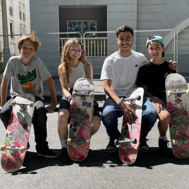 Soutenez Greedy skateboards