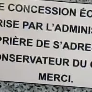 Ensemble sauvons nos tombes du carré musulman cimetière montfavet