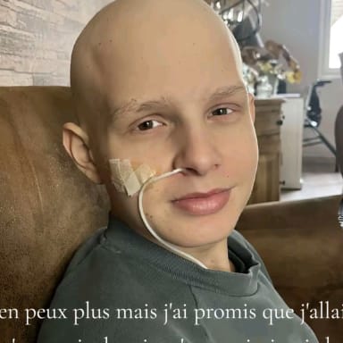 Matheîs atteint d'un cancer