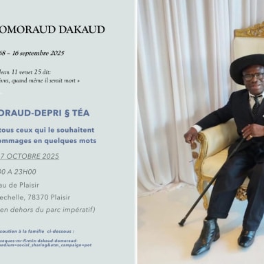 Obsèques de Mr Firmin DAKAUD DOMORAUD