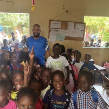 Toiture maternelle Sénégal