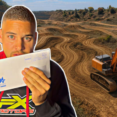 un terrain de motocross pour tous-soutenez le projet!🏁😍