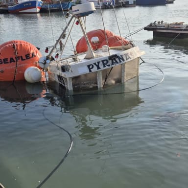Solidaires avec Marc et son bateau Pyranas