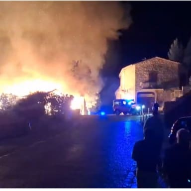 Suite à l'incendie SAINT GUILHEM / PISCICULTURE DU VERDUS