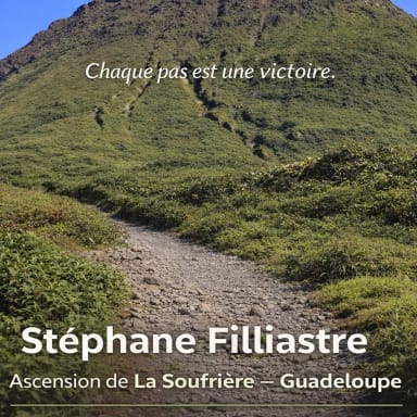 ASCENSION CONTRE LA MALADIE, Un volcan, une victoire.