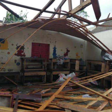 Cyclone Gezani : Pour aider le centre et l’école Enfant de joie