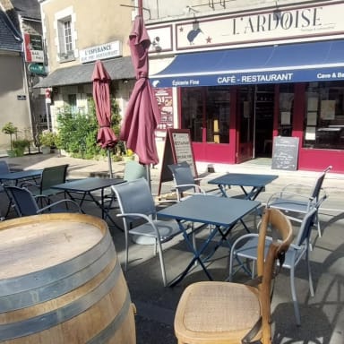 Sauvez L'Ardoise Brissac. Restaurant-Bar à Vins, Épicerie Fine-Cave à Vins