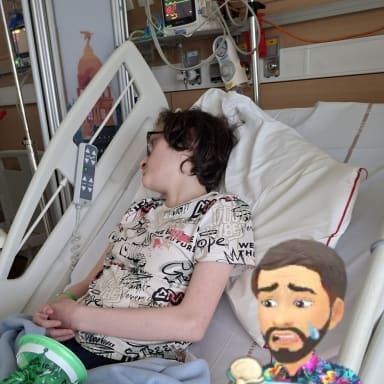 Aidez nous à traverser à nouveau se moment et hospitalisation