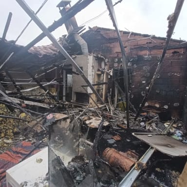 Maison familiale ravagée par un incendie à Fonsorbes