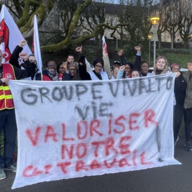 Grèviste Ehpad Vivalto 86