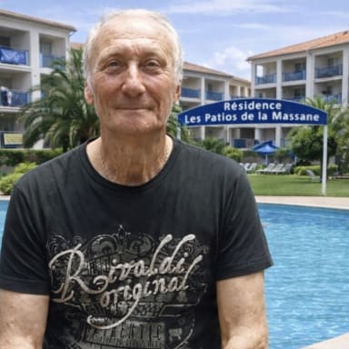 pour BRUNO BECK ancien concierge des Patios de la Massane à ARGELÈS-SUR-MER