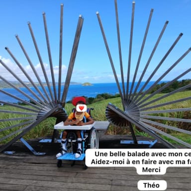 Aidons Théo: un Kangoo TPMR pour sa liberté! Pas de transports disponibles.
