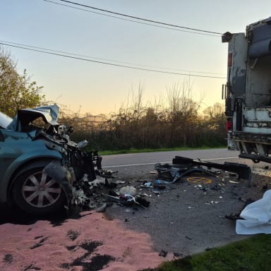 Accident rippeur