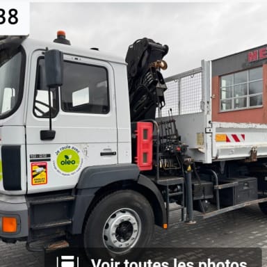 Aidez moi à obtenir un camion grue benne PL pour rester sur les rails de ma PME.