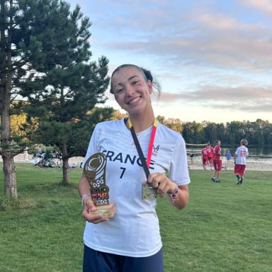 M'aider à représenter la France aux mondiaux U20