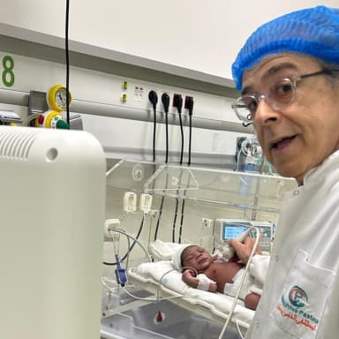 Ensemble sauvons bébé soan Mathis