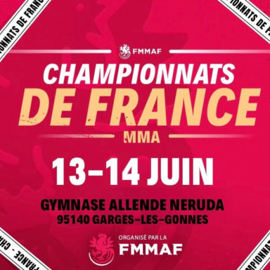 Mon coach au championnat de France de MMA 2026