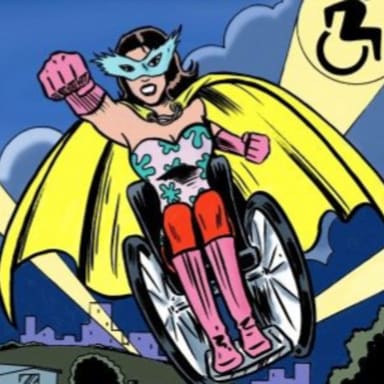 Fauteuil roulant et stana pour Toto l'unijambiste