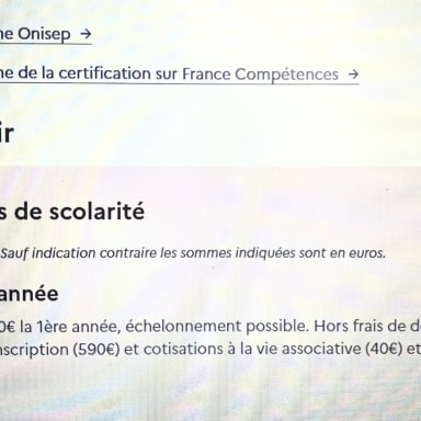 Aidez-moi à financer mes études de rêves