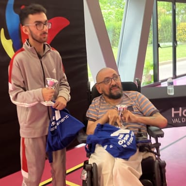 AIDEZ-NOUS A ACHETER DU MATERIELS DE BOCCIA POUR DANIEL