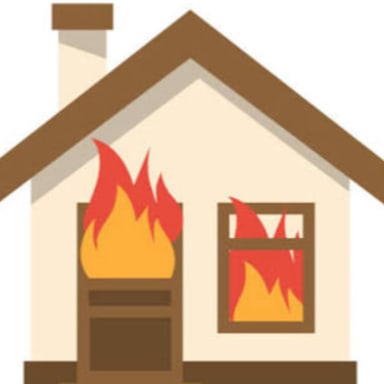 Incendie habitation