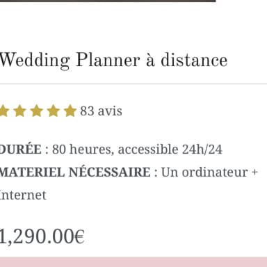 formation weeding Planner