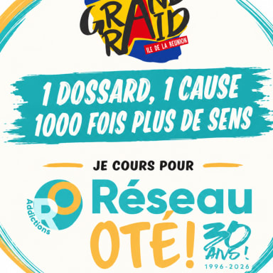 Dossard solidaire Mascareignes Réseau Oté / Bruno