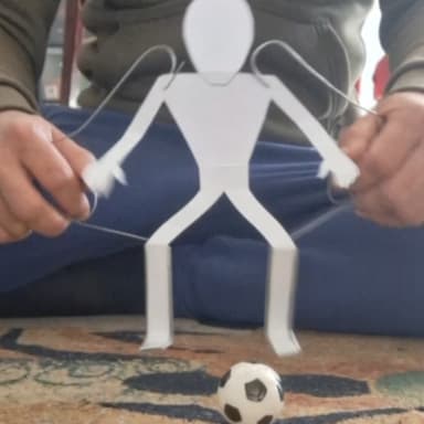 Marionnette minimaliste qui fait le maximum