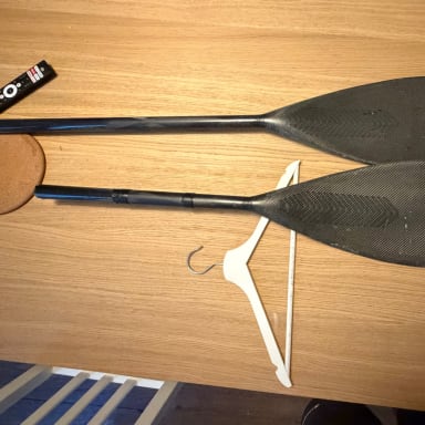 Enterrement de ma Pagaille de kayak