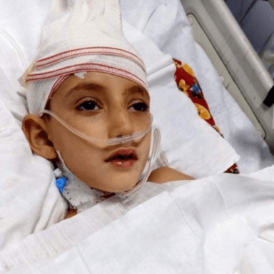 Mohamed - 6 ans - Tumeur au Cerveau