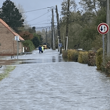 Guînes Sinistrés inondations 2023