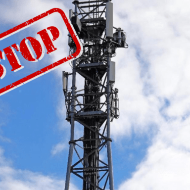 STOP A L’INSTALLATION D’UNE ANTENNE
RELAIS
SECTEUR CHEZ CROSSON / ST THOMAS
