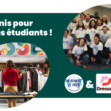 Dressed & On remplit le frigo : unis pour les étudiants !