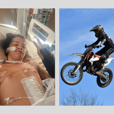 POUR AIDER TOM A REMONTER EN SELLE