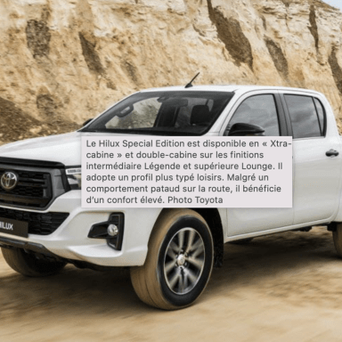 Une voiture pour le Niger