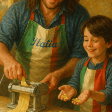 Papa, fils ... et raviolis: Soutenez notre aventure