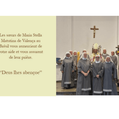 Reconstruction et sécurisation du couvent de la Divine Providence au Brésil