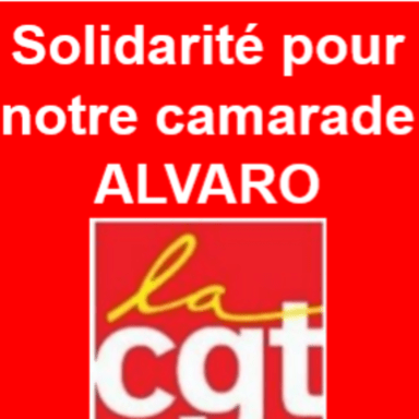 Soutien à notre camarade Alvaro